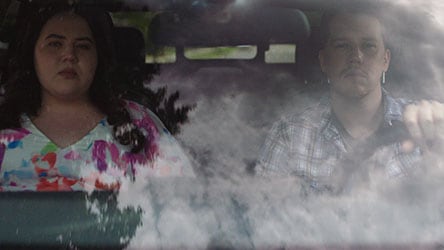 1047 Days / Ashley and Drew driving