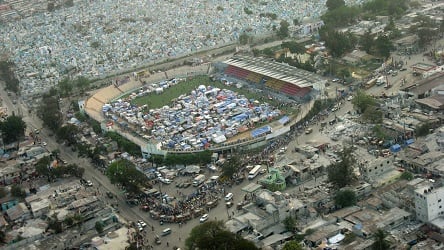 Inside Disaster: Haiti / Camps Aerial