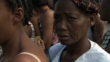 Inside Disaster: Haiti / Line Lady