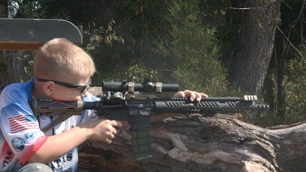Up In Arms / Boy shooting